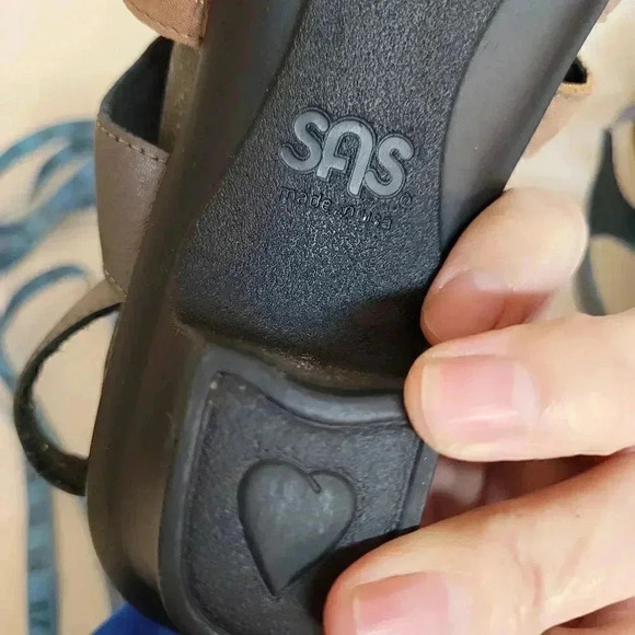 SAS sandals with heel - Picture 5 of 8